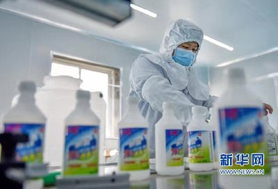 福建永春:防疫物資生產跑出“加速度”